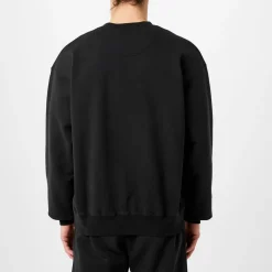 7 Days Active Monday Lettering Relaxed Fit Athletic in Black