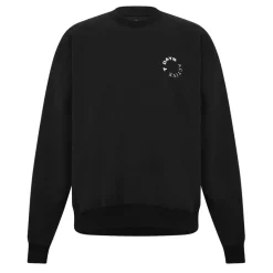 7 Days Active Monday Lettering Relaxed Fit Athletic in Black