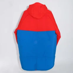 adidas Bayern Munich 2022/23 Stadium Parka Jacket in Red Blue