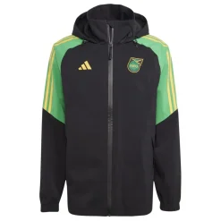 adidas Jamaica Condivo 22 Rain Jacket in Black
