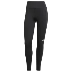 adidas 7/8 Slim Cut Running Pants in Black