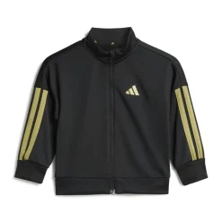adidas 3 Stripe Essentials Climacool Track Suit Infants in Black