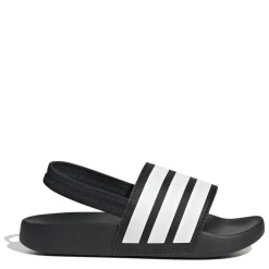 adidas Adilette Estrap Slides Kids in Black
