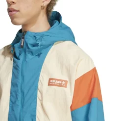 adidas Adventure Premium Windbreaker Jacket in Sand