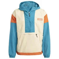 adidas Adventure Premium Windbreaker Jacket in Sand