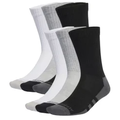 adidas Aeroready Crew 6 Pack Socks in Multi