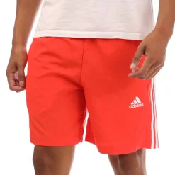 adidas AEROREADY Essentials Chelsea 3-Stripes Shorts in Red