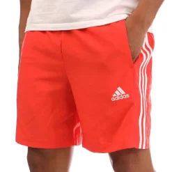adidas AEROREADY Essentials Chelsea 3-Stripes Shorts in Red