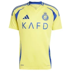 adidas Al Nassr Ronaldo Home Shirt 2024 2025 Adults in Yellow
