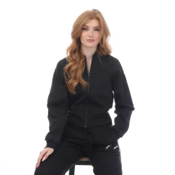 adidas Allover Print Track Top in Black