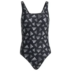 adidas Aop Sportswear Swimsuit in Black