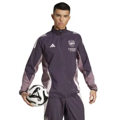 adidas Arsenal Anthem Jacket 2024 2025 Adults in Blue