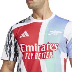 adidas Arsenal Pre Match Shirt 2024 2025 Adults in Multi