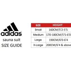 adidas Basic Sauna Suit Adults in Black