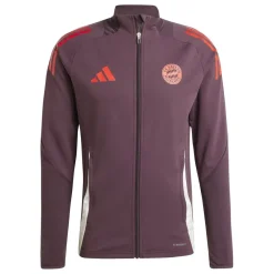 adidas Bayern Munich Training Jacket 2024 2025 Adults in Purple