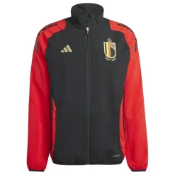 adidas Belgium Pre Match Jacket 2024 Adults in Black