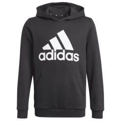 adidas Boys Essentials Big Logo Hoodie in Black