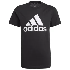 adidas Boys Essentials Big Logo T-Shirt in Black