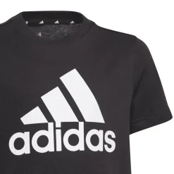 adidas Boys Essentials Big Logo T-Shirt in Black