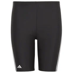 adidas Boys Fitness 3 Stripes Swim Jammer in Black