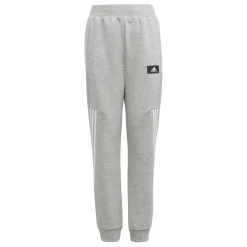adidas Boys Future Icons 3-Stripes Tracksuit Bottoms in Grey