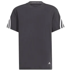 adidas Boys Future Icons 3-Stripes T-Shirt in Black