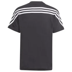 adidas Boys Future Icons 3-Stripes T-Shirt in Black