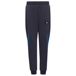 adidas Boys Future Icons 3-Stripes Tracksuit Bottoms in Navy