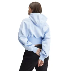 adidas by Stella McCartney Cropped Hoodie in Blue