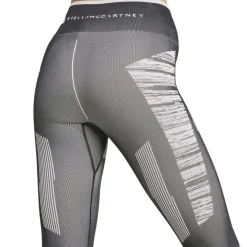 adidas by Stella McCartney Graphic Print Yoga Leggings in Grey
