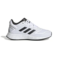 adidas Childrens Duramo 10 Trainers in White Black