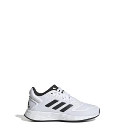 adidas Childrens Duramo 10 Trainers in White Black