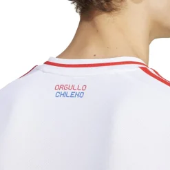 adidas Chile Away Shirt 2024 Adults in White