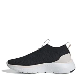 adidas Cloudfoam Low Top Three Stripes Sneakers in Black