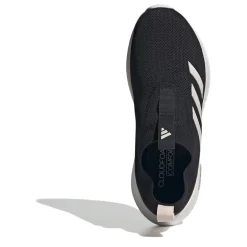 adidas Cloudfoam Low Top Three Stripes Sneakers in Black