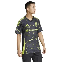 adidas Columbus Crew Away Shirt 2024 2025 Adults in Black