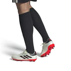 adidas Copa Pure II League Firm Ground Football Boots in White red