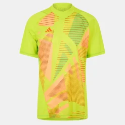 adidas Crew Neck Regular Fit T-Shirt in Yellow