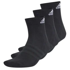 adidas Cushioned Sportswear Ankle Socks 3 Pair Juniors in Black