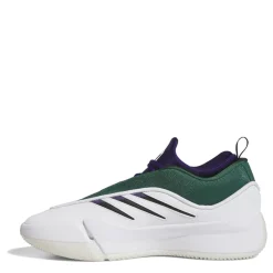 adidas Dame 9 Basketball Trainers Boys in White