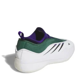 adidas Dame 9 Basketball Trainers Boys in White