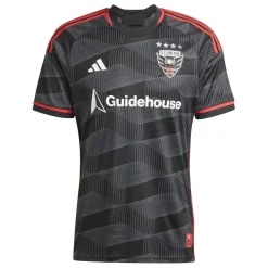 adidas Dc United 2024 2025 Home Shirt Adults in Black