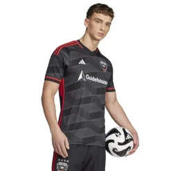 adidas Dc United 2024 2025 Home Shirt Adults in Black