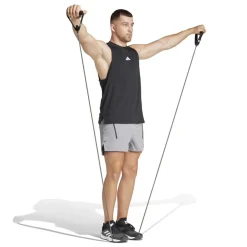 adidas D4T Pro Series Adistrong Workout Shorts in Grey