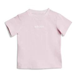 adidas Essentials Tee Set Babies in Pink