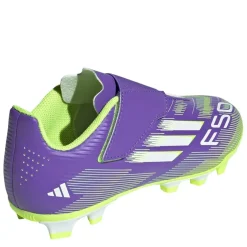 adidas F50 Club Childrens Firm Ground Football Boots in Purple