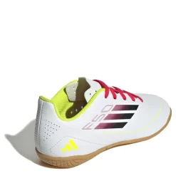 adidas F50 Club Childrens Indoor Football Boots in White