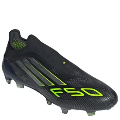 adidas F50 Elite Laceless Adults Firm Ground Football Boots in Black