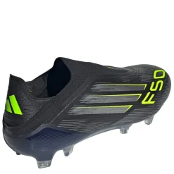 adidas F50 Elite Laceless Adults Firm Ground Football Boots in Black