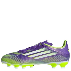adidas F50 League Childrens Multi Ground Football Boots in Purple